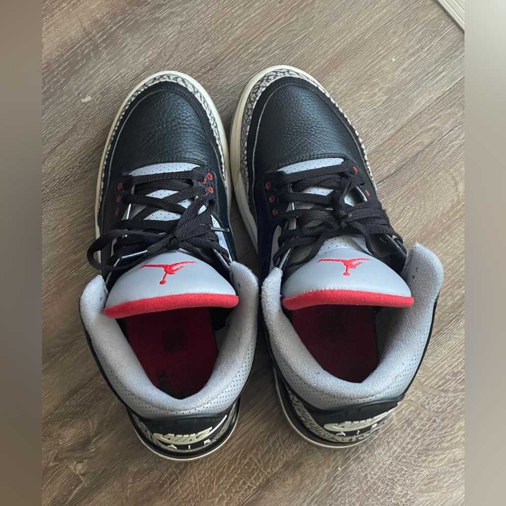Jordan Black Cement 3’s